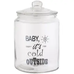 Just Home Collection - Frasco de vidrio con tapa 5.7 l