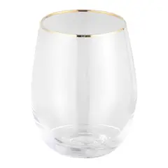 Just Home Collection - Vaso Ribete Gold