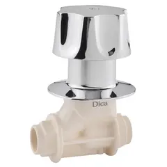 Dica - Jgo Llaves P/Emp Cpvc C/Man Y Chap 1/4 Vlta