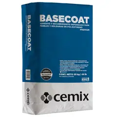 Cemix - Basecoat Adhesivo y Recubrimiento Reforzado Premium 20kg