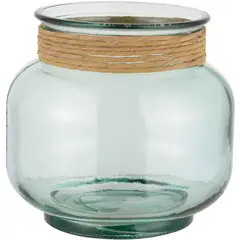 Just Home Collection - Hurricane Florero C/Enea 18 Cm