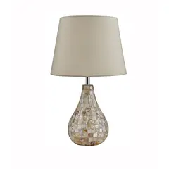 Just Home Collection - Lámpara de Mesa Silves 1 Luz E27