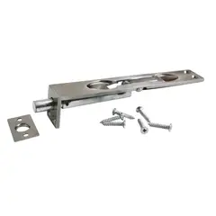 Fixser - Pasador empotrable de 8" color metal