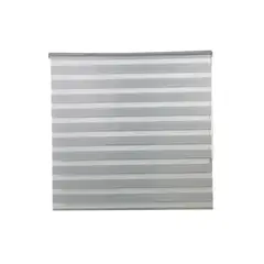 Deco Persiana - Persiana Duo Enrollable 150 x 180 cm Gris