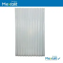 Mexalit - Lámina P4 Plástico Traslúcido 2.44 m x 1.18 m x 1.2mm
