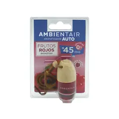 Ambientair - Aromatizante auto frutos rojos 6ml