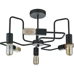 Just Home Collection - Lámpara de Techo Thebes 6 Luces E27