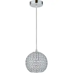 Just Home Collection - Lámpara colgante Almada de 1 luz E27 Transparente