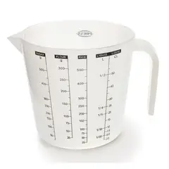 Press - Taza plástica medidora de 1/2 l