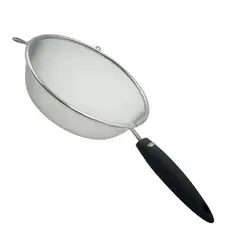 Press - Colador acero inoxidable mango plástico 18cm