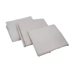 Just Home Collection - Juego de Sábanas Individual Microfibra Lisa Gris