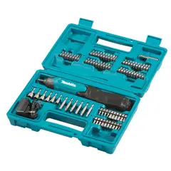 Makita - Atornillador Inalámbrico 1/4" + 81 Accesorios
