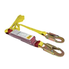 Lica - Amortiguador de banda de nylon, 1.83 m y dos ganchos metalicos