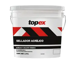 Topex - Sellador Acrílico y Aislante Térmico - 3.8 litros