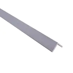 undefined - Ángulo 10 x 10 x 1mm PVC Blanco 1m