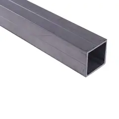 undefined - Tubo Cuadrado 23.5x1.5mm Aluminio Natural 1m