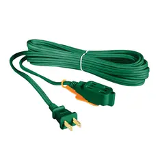 Iusa - Extensión doméstica navideña verde 3m