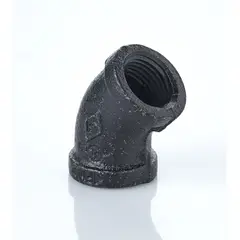 B&K - Codo Galva Premium 45 de 3/4