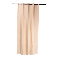 Deco Persiana - Cortina Blackout Café con Forro 135 x 220 cm