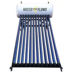 Master Flows - Calentador Solar 12 Tubos 150 Lts