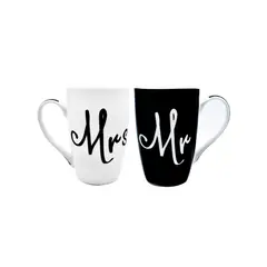 Dear Italian Design - Taza de porcelana MR/ MRS