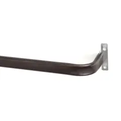 Kenney - Cortinero sencillo Espresso de 122-218 cm Café