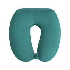 Just Home Collection - Cojín de viaje para cuello Turquesa