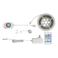 Tecno Lite Aplica - Tira Led rgb 1.5m con Sensor de Movimiento