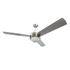 Artfan - Ventilador de Techo 3 Aspas y 1 Luz de 52" Gris
