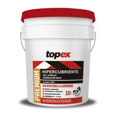 Topex - Pintura Premium Base Pastel 19L