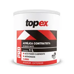 Topex - Pintura Pro Blanco 1L