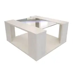 Maderkit - Mesa de Centro color Niebla
