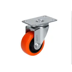 Surtek - Rodaja PVC giratoria 3".