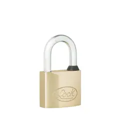Lock - Candado laton corto llave bancaria 40mm