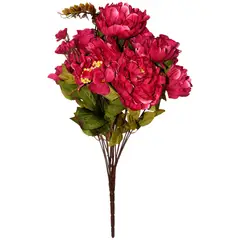 Rosedal - Ramo De Peonia Y Gerbera Fiusha Artificial