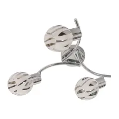 Inlite - Lámpara techo contemporaneo cromo