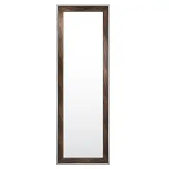 Live Deco - Espejo Decorativo Rectangular de 47 x 141 cm Café/ Plata