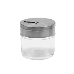 Tablecraft - Shaker vidrio con tapa giratoria