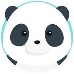 Sybel - Tapete decorativo Infantil Panda de 140 cm