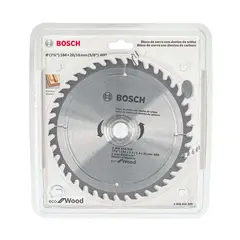 Bosch - Disco sierra circ 7 1/4" 40 d