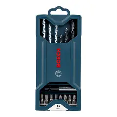 Bosch - Set de Brocas X-Line de Acero 15 piezas