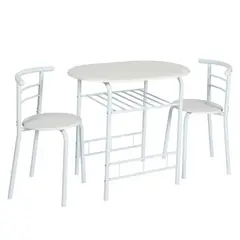 Casa Bonita - Comedor con 2 Sillas Clásico 80X53X74 cm