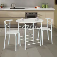 Casa Bonita - Comedor con 2 Sillas Clásico 80X53X74 cm