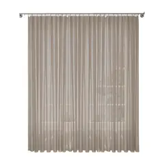 Spring Air - Cortina Tergal Café 140 x 210 cm