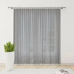 Spring Air - Cortina Tergal Gris 140 x 210 cm