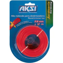 Aksi - Hilo redondo para desbrozadora de 2.7 mm. x 15 m.