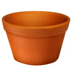 Nukana - Maceta de barro tipo cajete #10