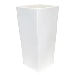 New Garden - Maceta Melisa blanca 30x30x60 cm