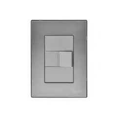 Igoto - Placa Inox Con 1 Boton De Timbre