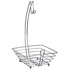 4 Habitat.Com - Frutero cromado con colgador